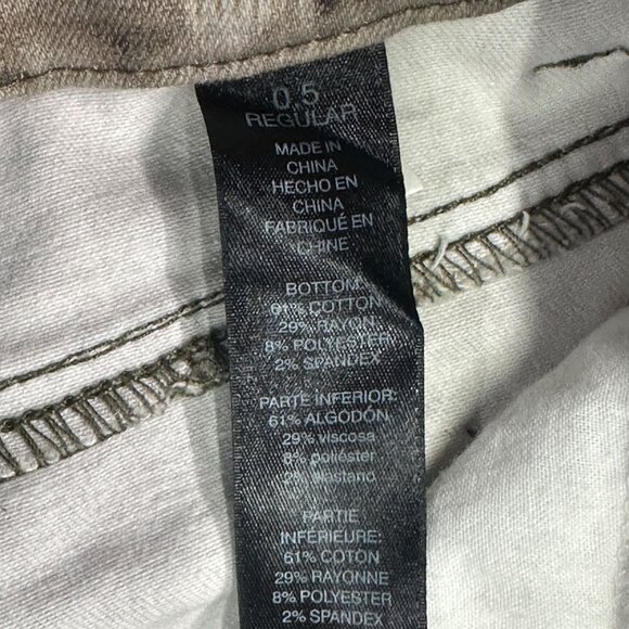 Chicos 0.5 So Slimming Girlfriend Ankle Jeans Floral Nonnacore Soft Girl Small - Picture 6 of 15